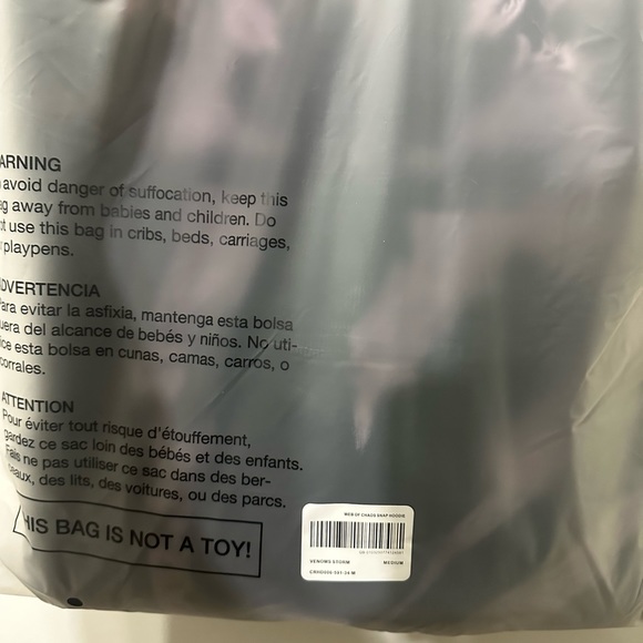 CIVIL REGIME X DARC SPORT X MARVELS SPIDERMAN VENOM “WEB OF CHAOS” HOODIE - Picture 7 of 9